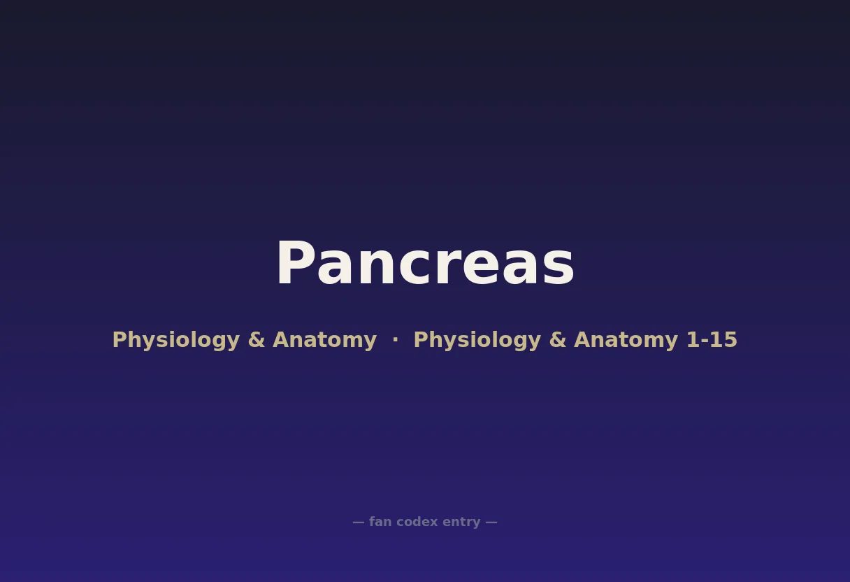 Pancreas