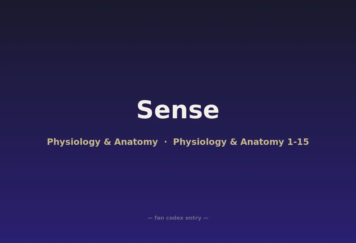 Sense
